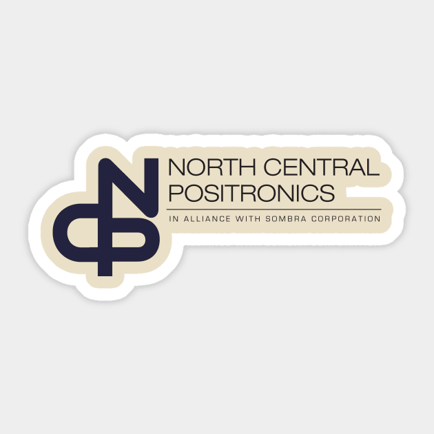 North Central Positronics Sticker by MindsparkCreative